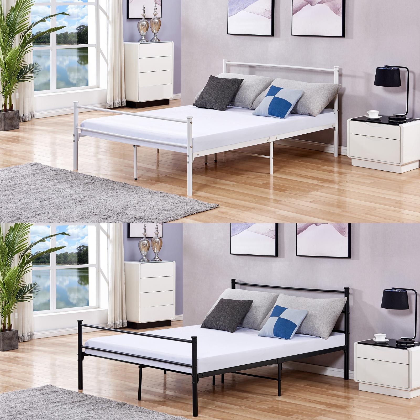 Bed white online colour