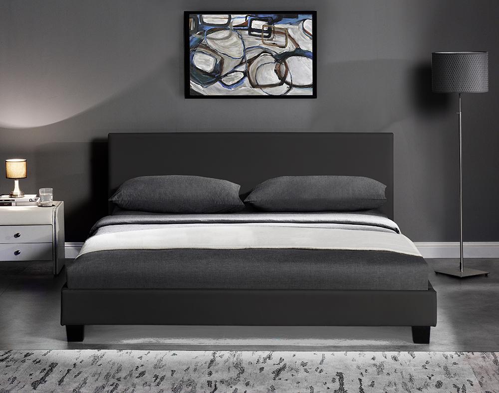 modern king bed frame