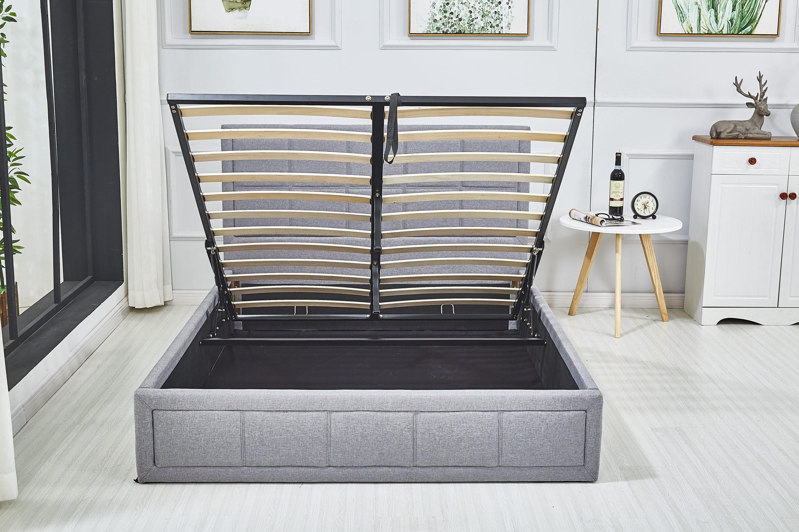 ottoman bed with pocket sprung mattress